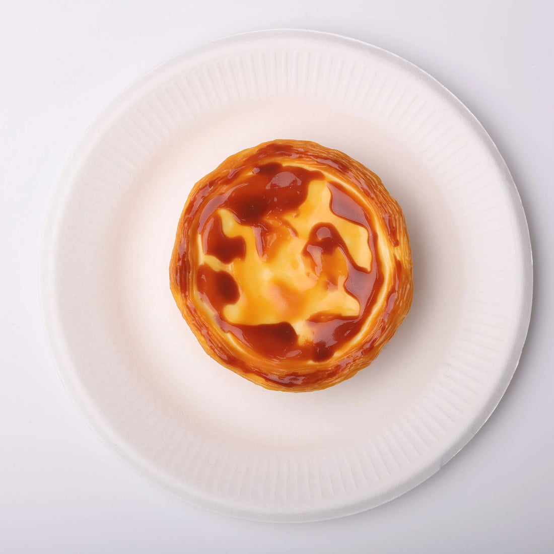 CREAMY TREE Egg Tart Squishy Toy