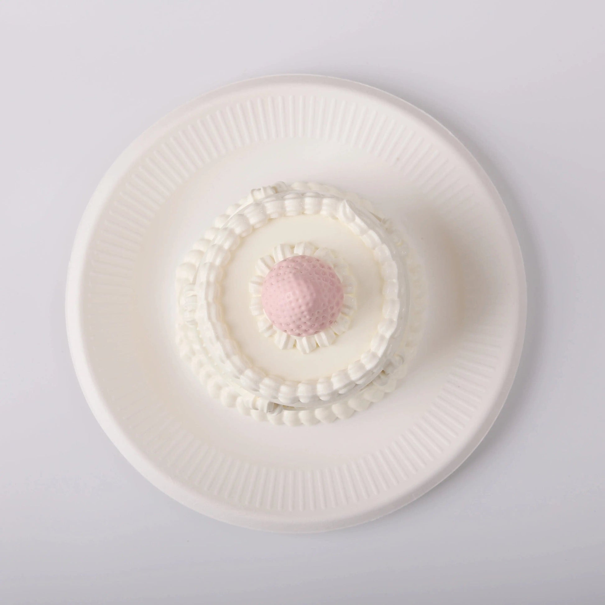 CREAMY TREE Elodie Pink Strawberry Cake Squishy Toy