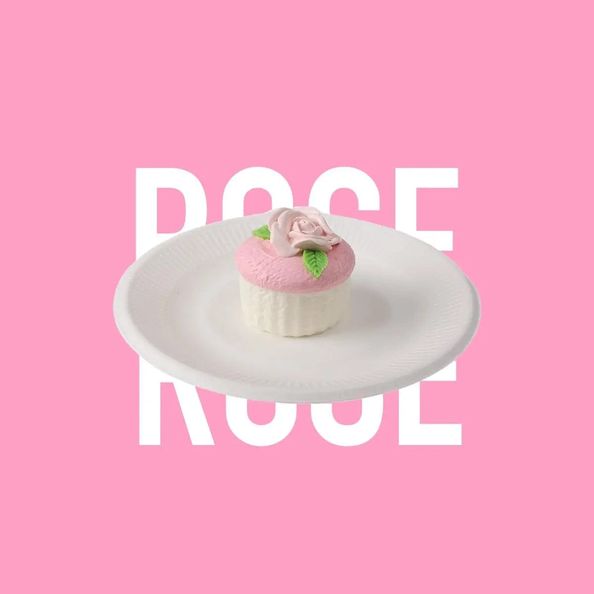 CREAMY TREE Floral Cupcake Squishy Toy