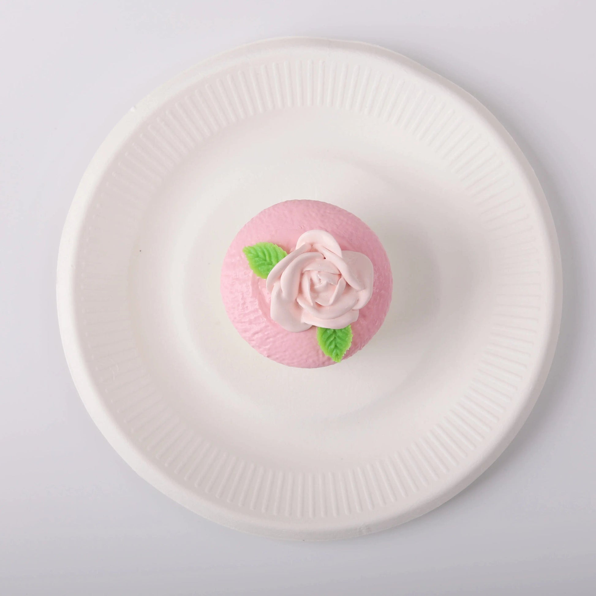 CREAMY TREE Floral Cupcake Squishy Toy