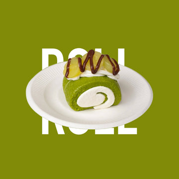 CREAMY TREE Green Grape Swiss Roll Squishy Toy