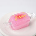 CREAMY TREE Hand-Painted Pink Candy Squishy Toy