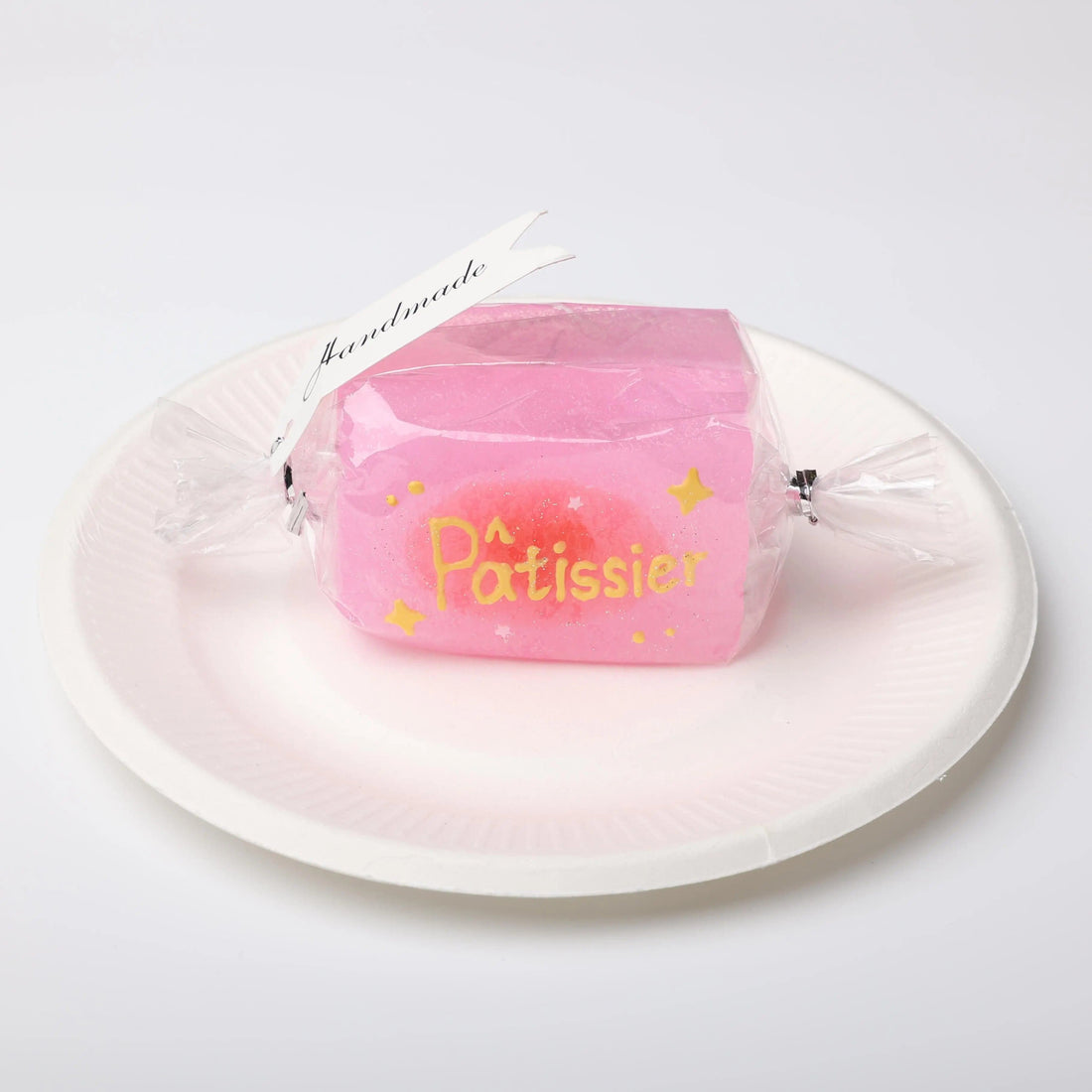 CREAMY TREE Hand-Painted Pink Candy Squishy Toy