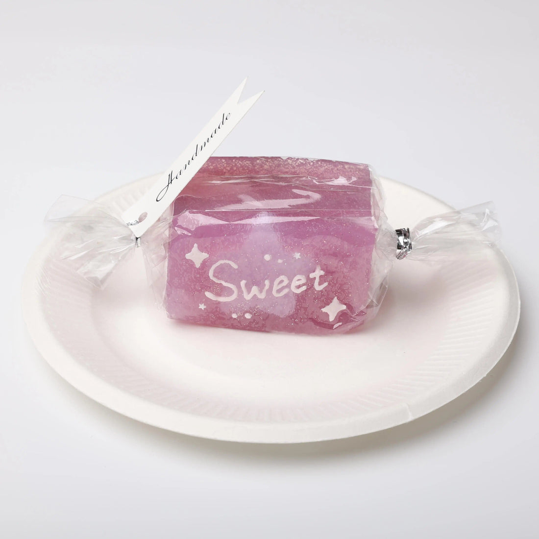 CREAMY TREE Hand-Painted Purple Candy Squishy Toy