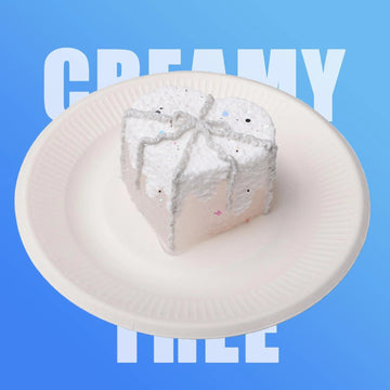 CREAMY TREE Heart-Shaped Gift Box Squishy Toy