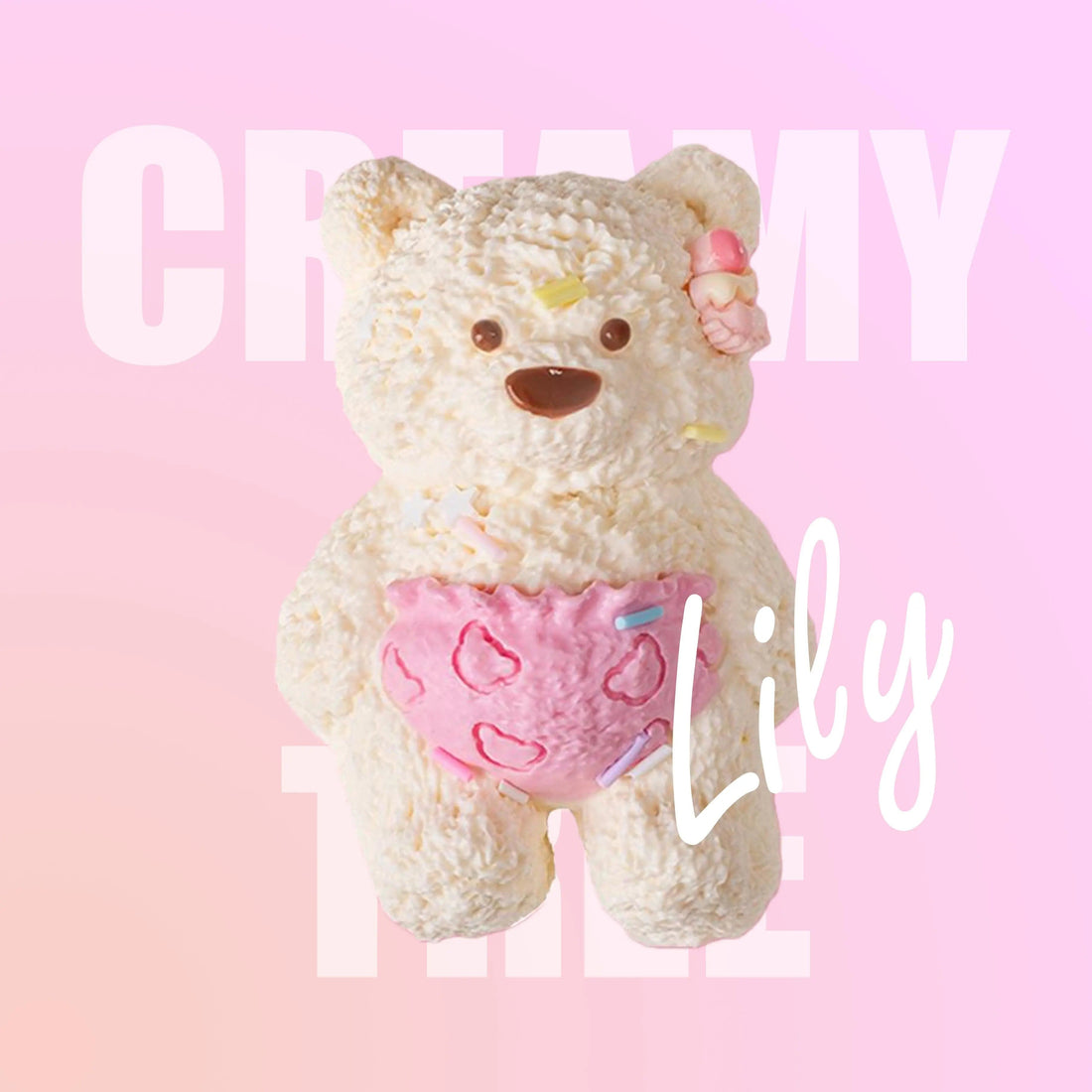 CREAMY TREE Lily Bear Squishy Toy
