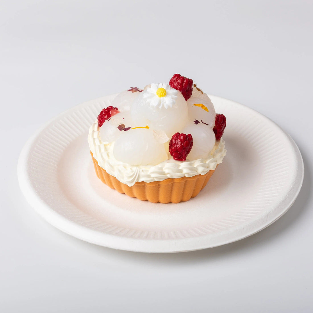 CREAMY TREE Lychee Tart Squishy Toy