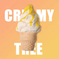 CREAMY TREE Mango Sauce Ice Cream Cone Squishy Toy