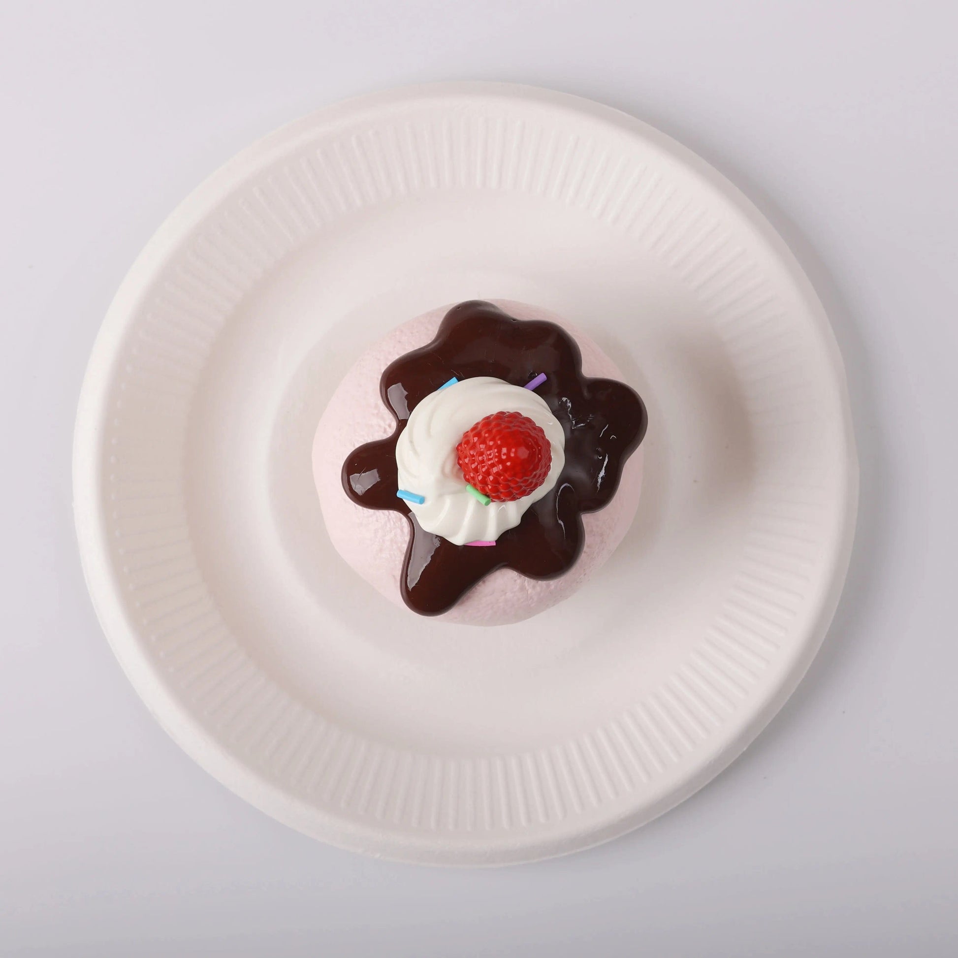 CREAMY TREE P-Brown Cupcake Squishy Toy