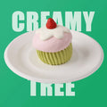 CREAMY TREE P-Green Cupcake Squishy Toy