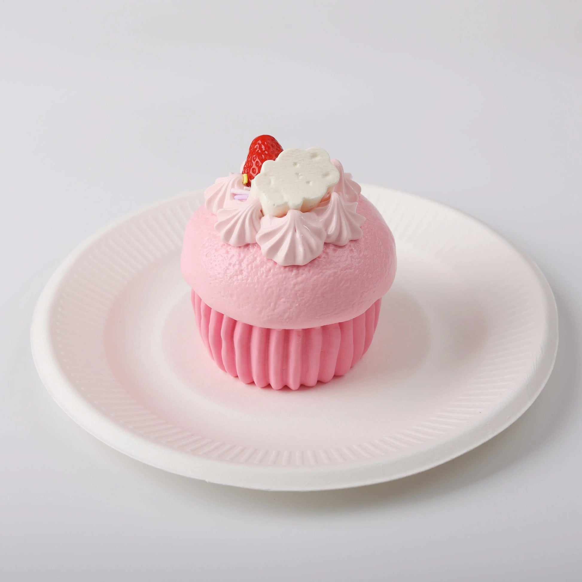 CREAMY TREE P-Pink Cupcake Squishy Toy