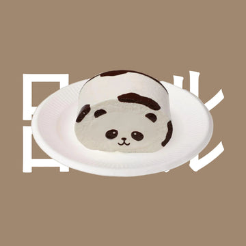 CREAMY TREE Panda Swiss Roll Squeeze Toy