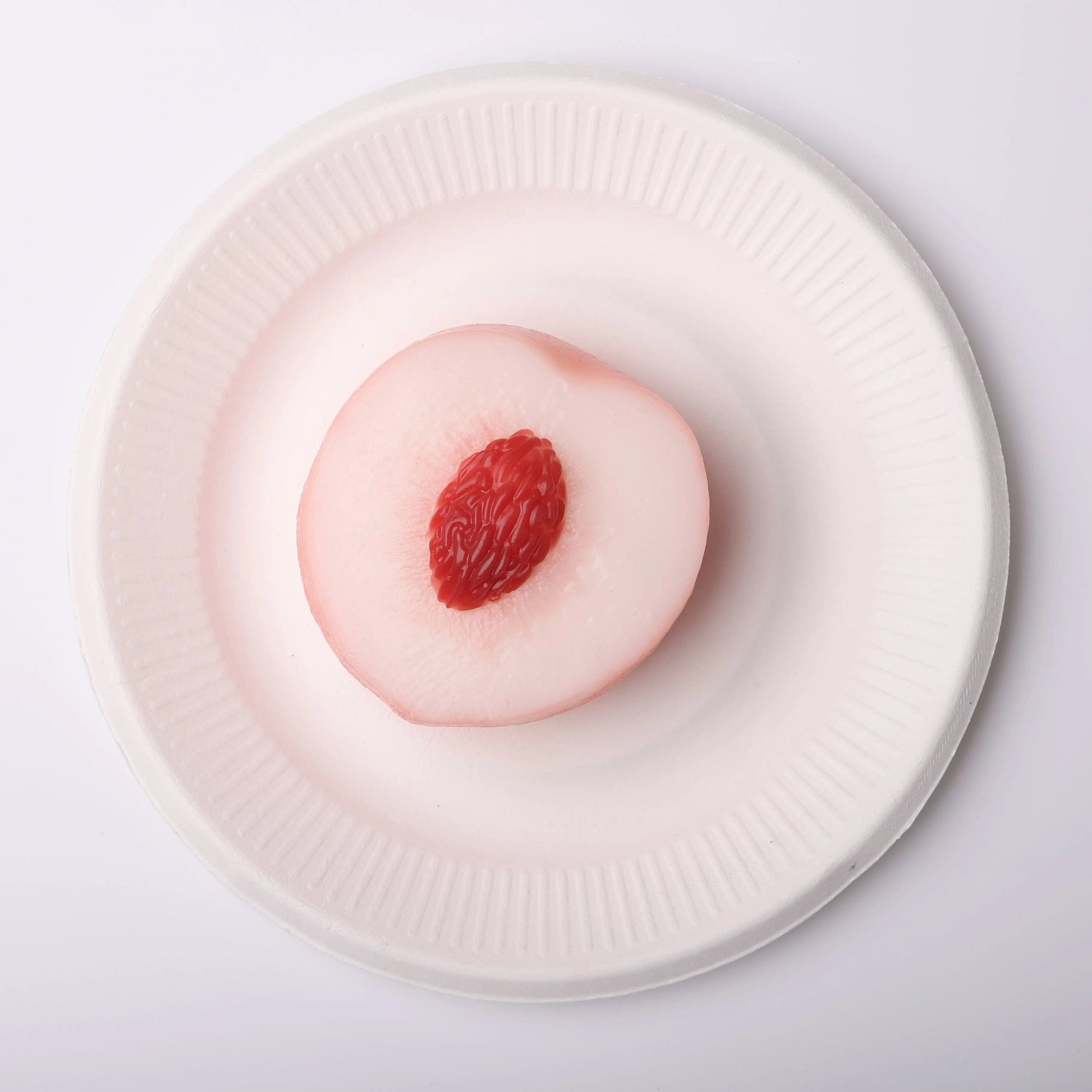 CREAMY TREE Peach Squishy Toy