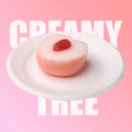 CREAMY TREE Peach Squishy Toy