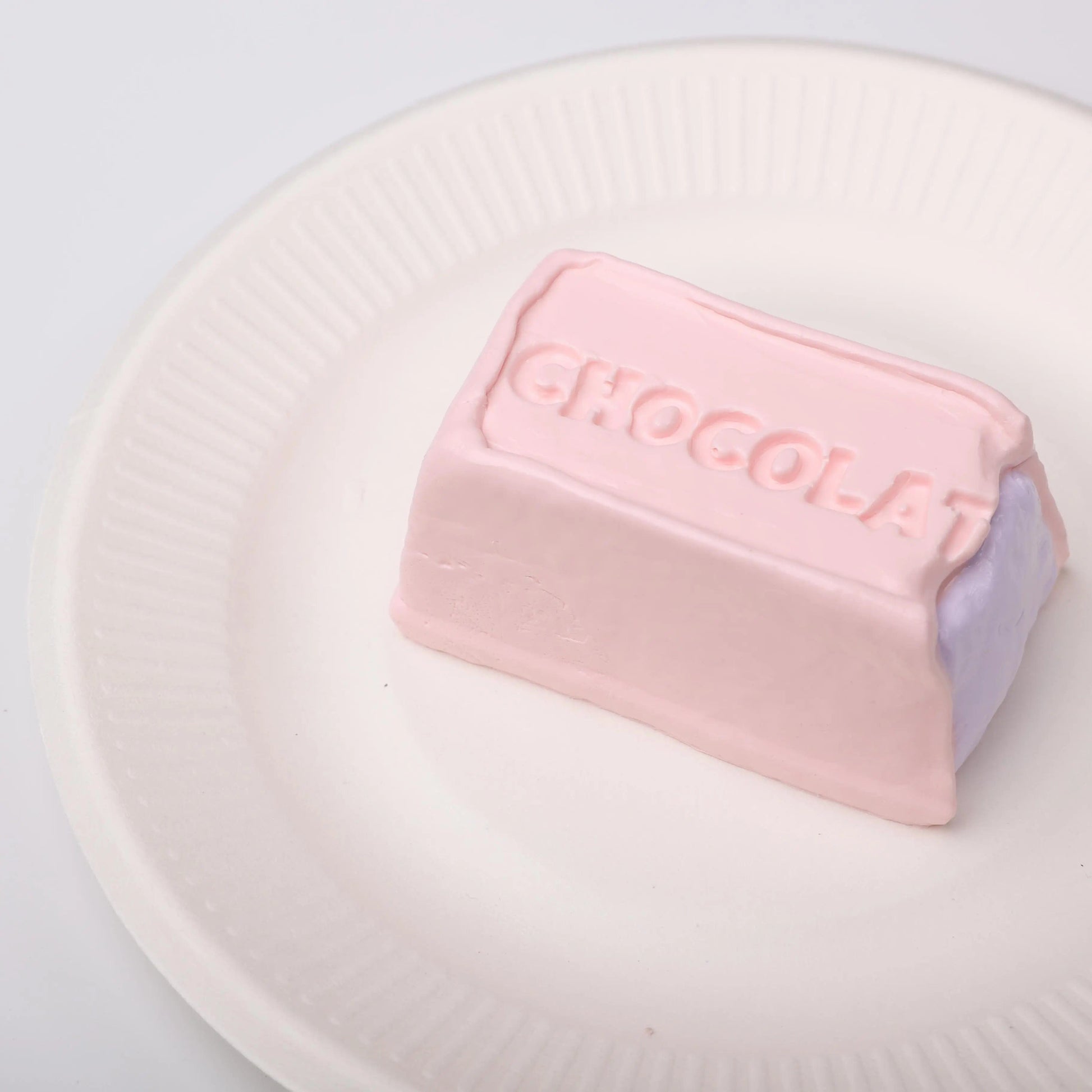 CREAMY TREE Pink Chocolate Squishy Toy