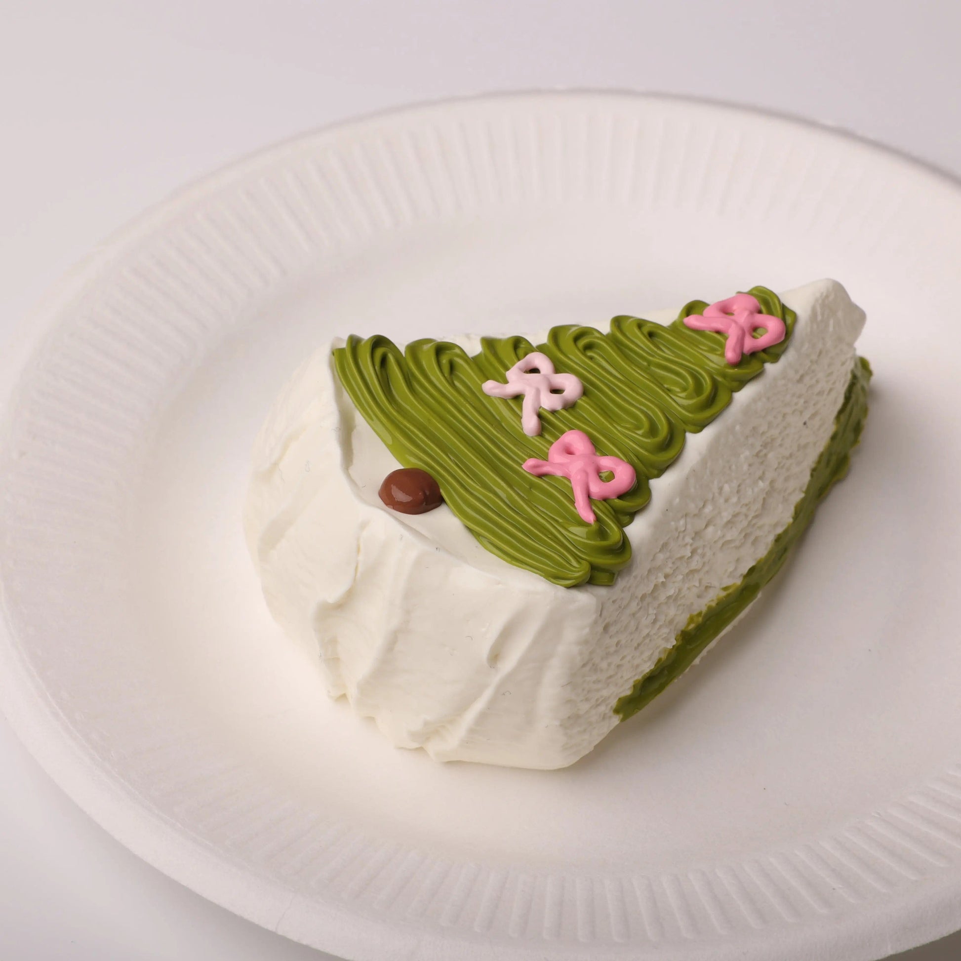 CREAMY TREE (Pre-order: Ships within 7 days) Christmas Tree Cake Slice Squishy Toy