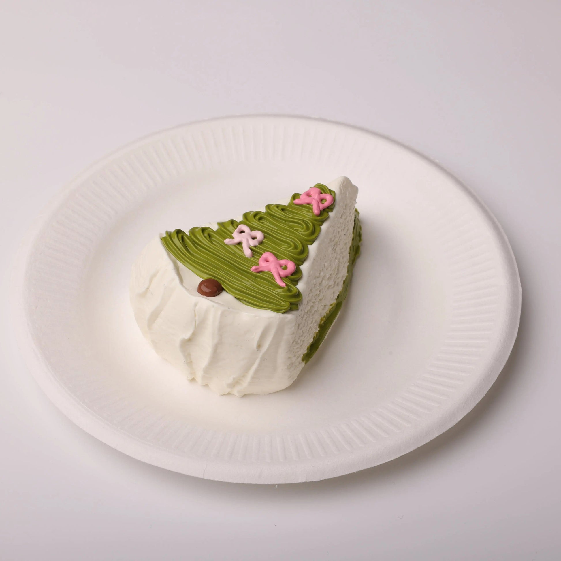 CREAMY TREE (Pre-order: Ships within 7 days) Christmas Tree Cake Slice Squishy Toy