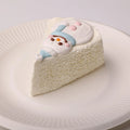 CREAMY TREE (Pre-order: Ships within 7 days) Snowman Cake Slice Squishy Toy