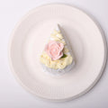 CREAMY TREE Rose White Chocolate Cake Slice Squishy Toy