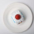 CREAMY TREE Snowman Swiss Roll Squishy Toy