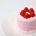 CREAMY TREE Strawberry Round Cake Squishy Toy