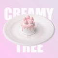 CREAMY TREE Strawberry Sauce Mini Cake Squishy Toy