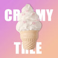 CREAMY TREE Vanilla Ice Cream Cone Squishy Toy