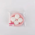 Top view of Creamy Tree pink dumplings squishy toy