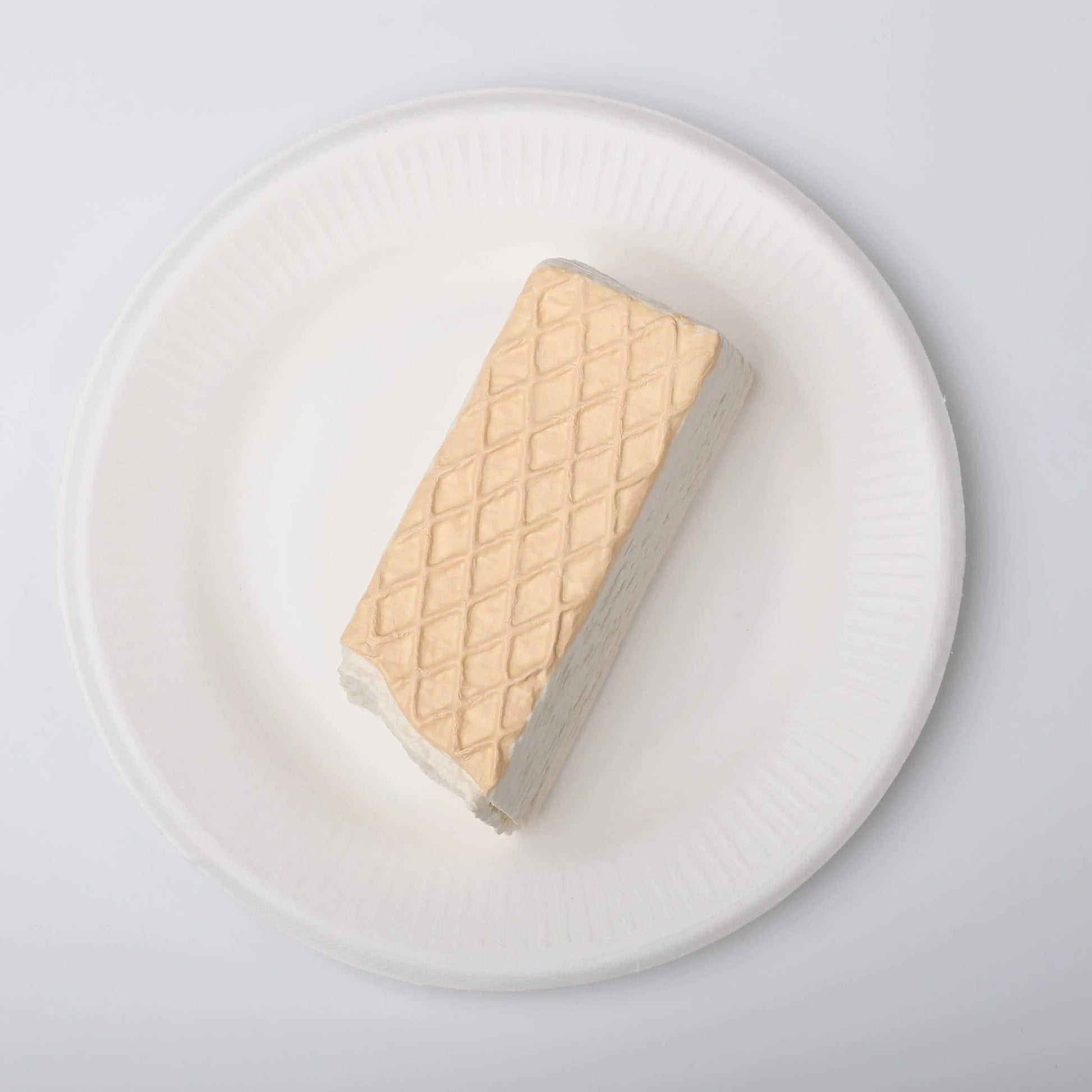 CREAMY TREE Yellow Wafer Biscuits Squishy Toy