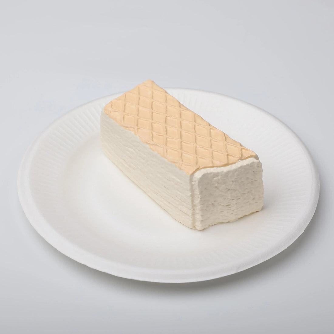 CREAMY TREE Yellow Wafer Biscuits Squishy Toy