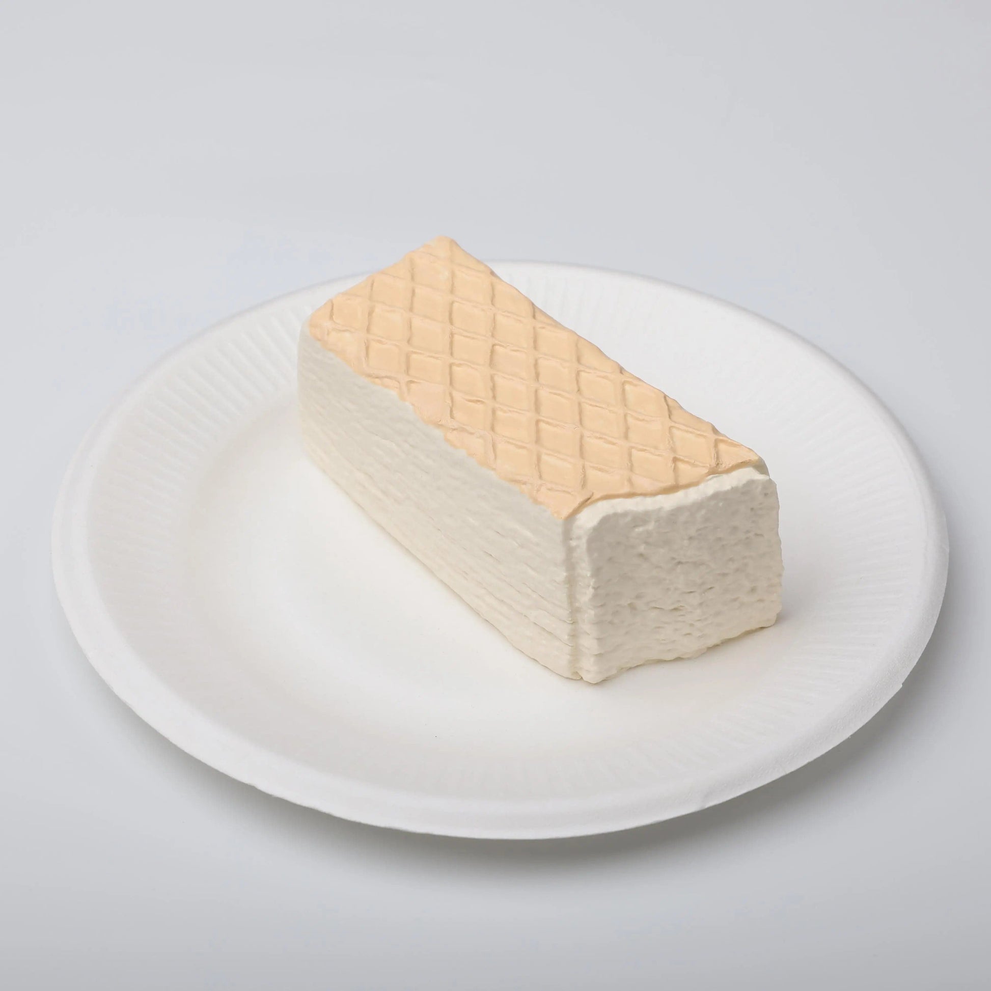 CREAMY TREE Yellow Wafer Biscuits Squishy Toy