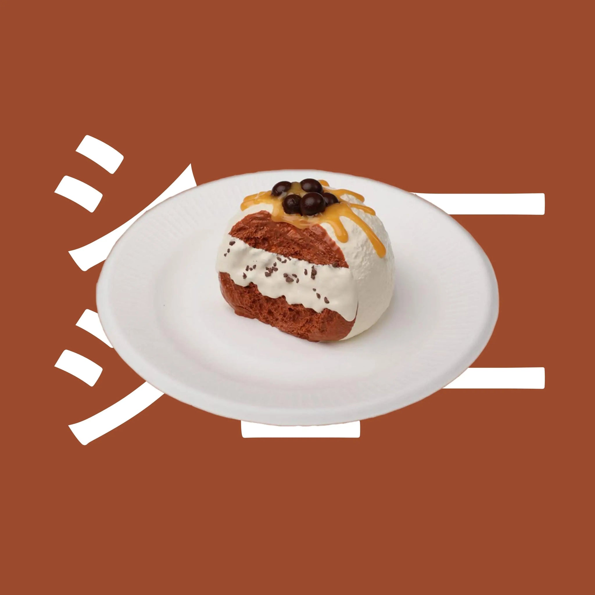 White Chocolate Cream Squeeze Toy