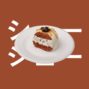 White Chocolate Cream Squeeze Toy