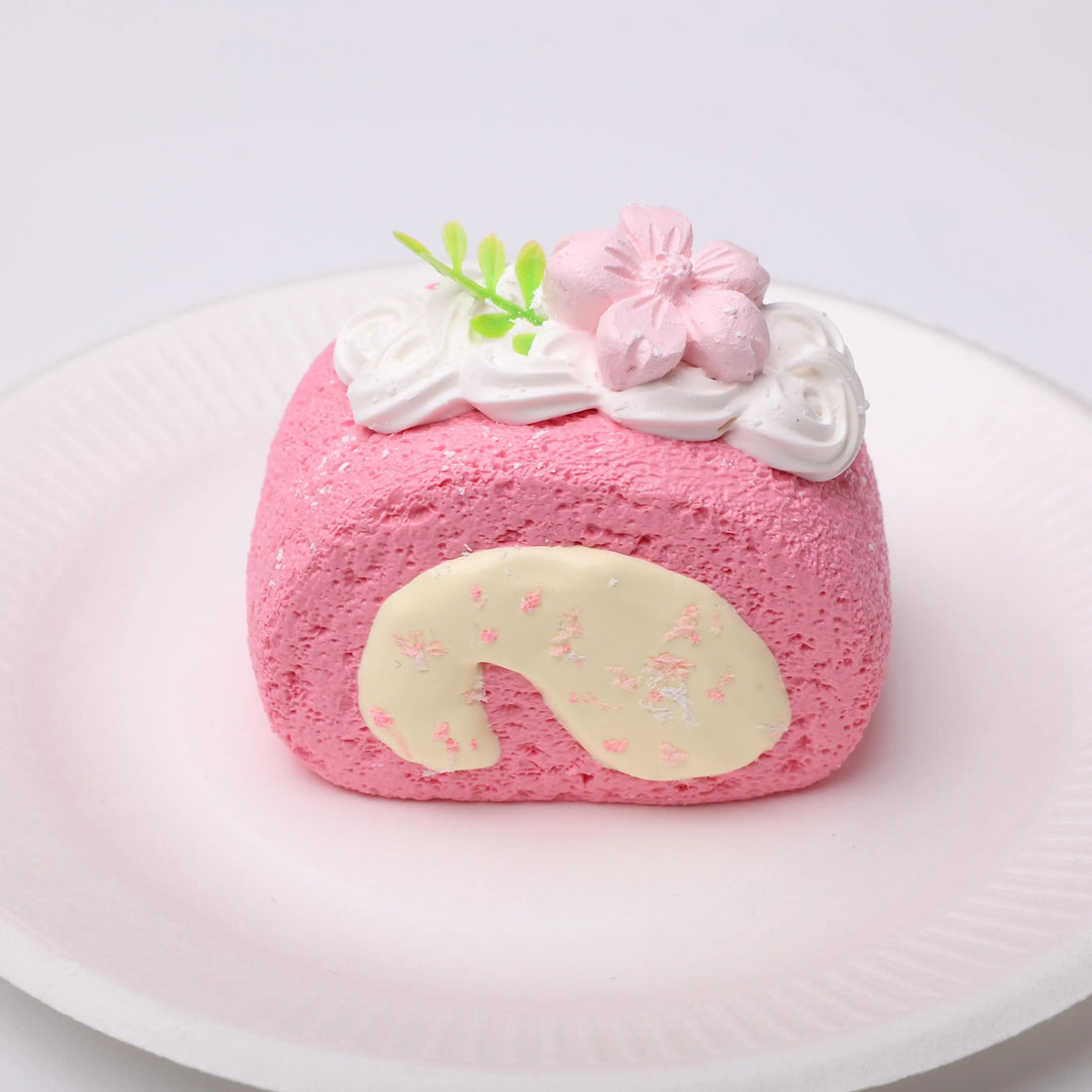 【CT187】Spring Breeze Waltz - Cherry Blossom Swiss Roll Squishy Toy