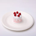 White & Pink Strawberry Mini Cake Squishy Toy CREAMY TREE