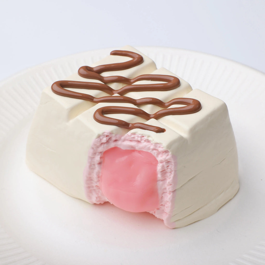 【CT176】Peach White Chocolate Squishy Toy CREAMY TREE