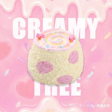 【CT288】Spotty Pudding Squishy Toy CREAMY TREE