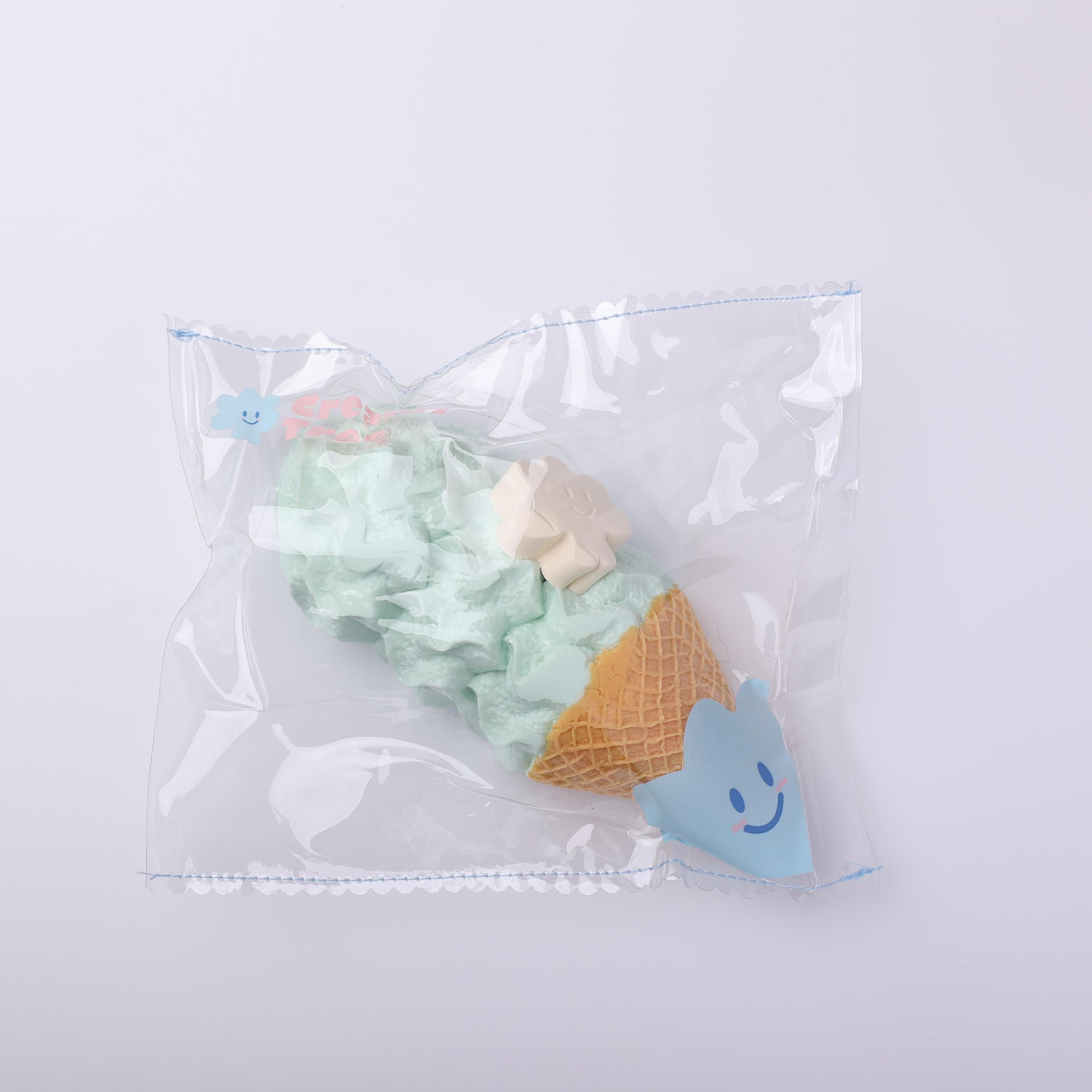 【CT253】Treemie Mint Ice Cream Cone Squishy Toy CREAMY TREE