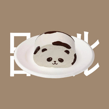 Panda Swiss Roll Squeeze Toy
